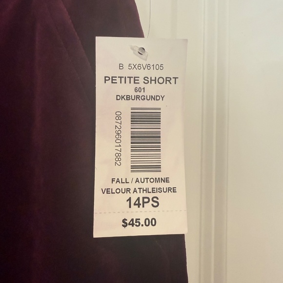 Alia - size 14petite : plum casual pants - Picture 3 of 3